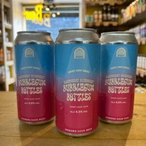 Vault City Raspberry and blueberry bubblegum bottles