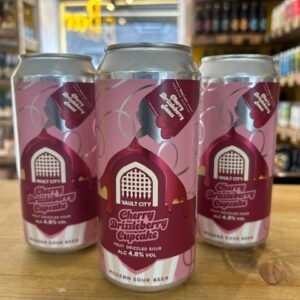 Vault City Cherry Drizzleberry Cupcake