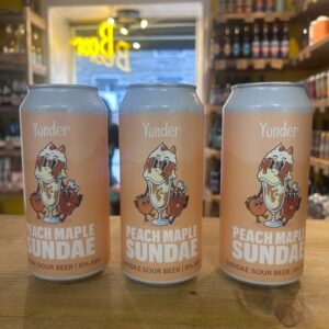Yonder Peach Maple Sundae